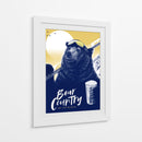 Oso esquiador AprAus - Mark Harrison | Cuadro decorativo de Canvas Lab
