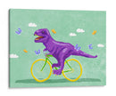 Pedaladas jurásicas entre nubes y mariposas - Raissa Oltmanns | Cuadro decorativo de Canvas Lab