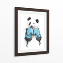 Panda boxeador - Balazs Solti | Cuadro decorativo de Canvas Lab