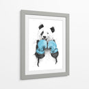 Panda boxeador - Balazs Solti | Cuadro decorativo de Canvas Lab