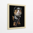 Jugador de hockey sobre hielo - Adam Lawless | Cuadro decorativo de Canvas Lab