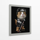 Jugador de hockey sobre hielo - Adam Lawless | Cuadro decorativo de Canvas Lab