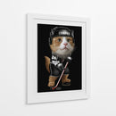 Jugador de hockey sobre hielo - Adam Lawless | Cuadro decorativo de Canvas Lab