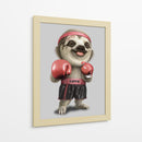 Lindo perezoso boxeador - Adam Lawless | Cuadro decorativo de Canvas Lab