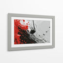 Notas musicales rojas - DIEGO D L | Cuadro decorativo de Canvas Lab
