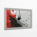 Notas musicales rojas - DIEGO D L | Cuadro decorativo de Canvas Lab