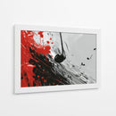 Notas musicales rojas - DIEGO D L | Cuadro decorativo de Canvas Lab
