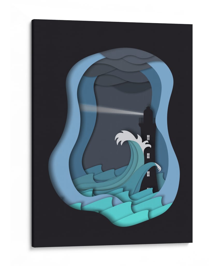 Sinfonía del Mar - Sae Art | Cuadro decorativo de Canvas Lab