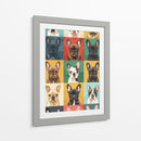 Bulldog Pop - Sae Art | Cuadro decorativo de Canvas Lab