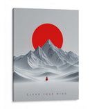 Cumbre Roja - Sae Art | Cuadro decorativo de Canvas Lab