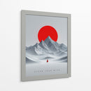 Cumbre Roja - Sae Art | Cuadro decorativo de Canvas Lab