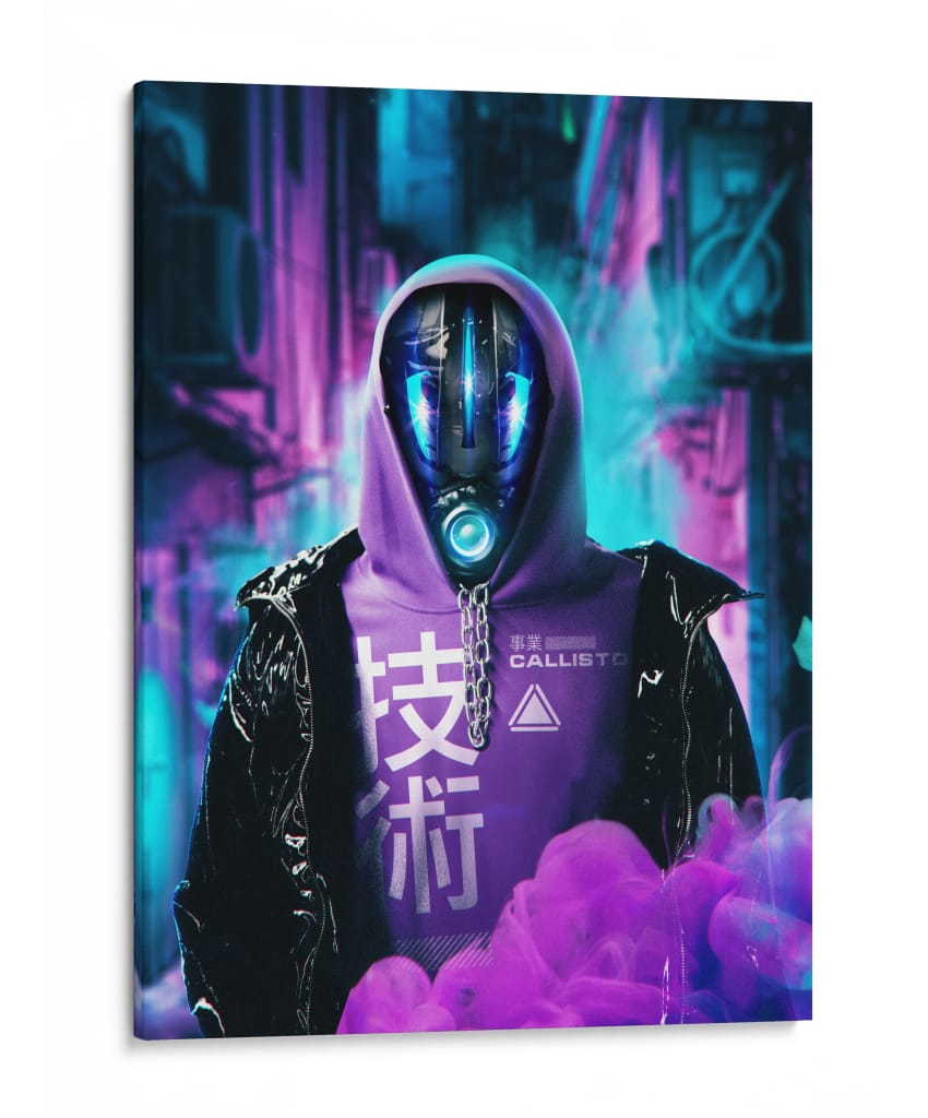 CRÓNICAS NEÓN - Sae Art | Cuadro decorativo de Canvas Lab