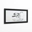 Amantes del café - DIEGO D L | Cuadro decorativo de Canvas Lab