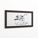 Amantes del café - DIEGO D L | Cuadro decorativo de Canvas Lab