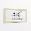 Amantes del café - DIEGO D L | Cuadro decorativo de Canvas Lab