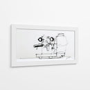 Amantes del café - DIEGO D L | Cuadro decorativo de Canvas Lab