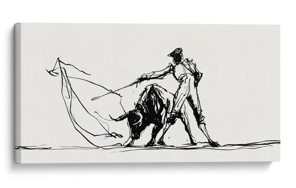 Amor taurino II - DIEGO D L | Cuadro decorativo de Canvas Lab
