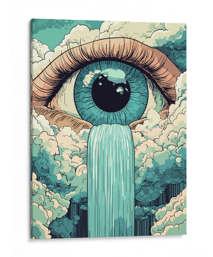 Lágrimas Celestes - Sae Art | Cuadro decorativo de Canvas Lab