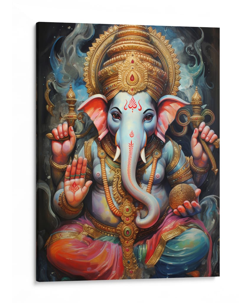 Ganesha Místico - Sae Art | Cuadro decorativo de Canvas Lab