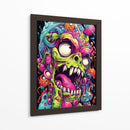 Caos Neón - Sae Art | Cuadro decorativo de Canvas Lab