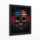 Calavera Rebelde - Sae Art | Cuadro decorativo de Canvas Lab