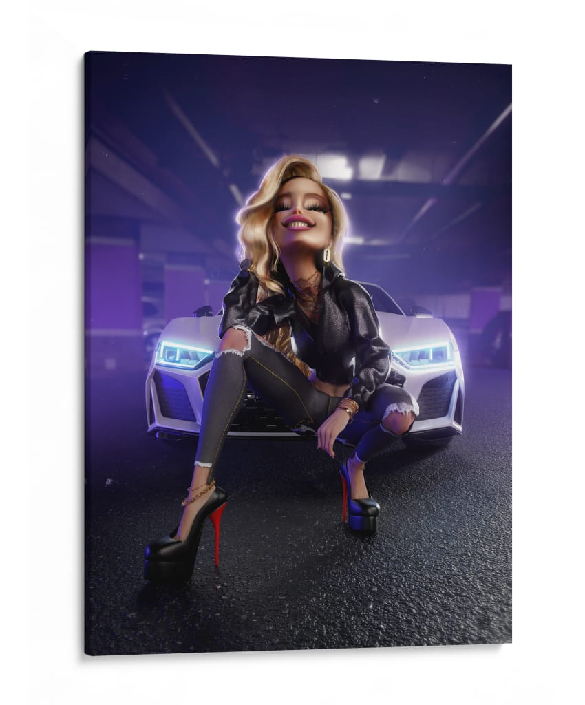 Reina del Asfalto - Sae Art | Cuadro decorativo de Canvas Lab
