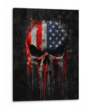 Calavera Patriota - Sae Art | Cuadro decorativo de Canvas Lab
