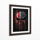 Calavera Patriota - Sae Art | Cuadro decorativo de Canvas Lab