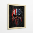 Calavera Patriota - Sae Art | Cuadro decorativo de Canvas Lab