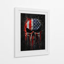 Calavera Patriota - Sae Art | Cuadro decorativo de Canvas Lab