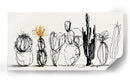 Plantas de cactus - DIEGO D L | Cuadro decorativo de Canvas Lab