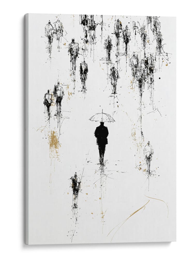 Solo caminando - DIEGO D L | Cuadro decorativo de Canvas Lab