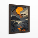 Fuego Lunar - Sae Art | Cuadro decorativo de Canvas Lab