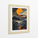 Fuego Lunar - Sae Art | Cuadro decorativo de Canvas Lab