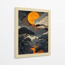 Fuego Lunar - Sae Art | Cuadro decorativo de Canvas Lab