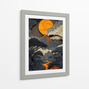 Fuego Lunar - Sae Art | Cuadro decorativo de Canvas Lab