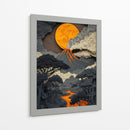 Fuego Lunar - Sae Art | Cuadro decorativo de Canvas Lab