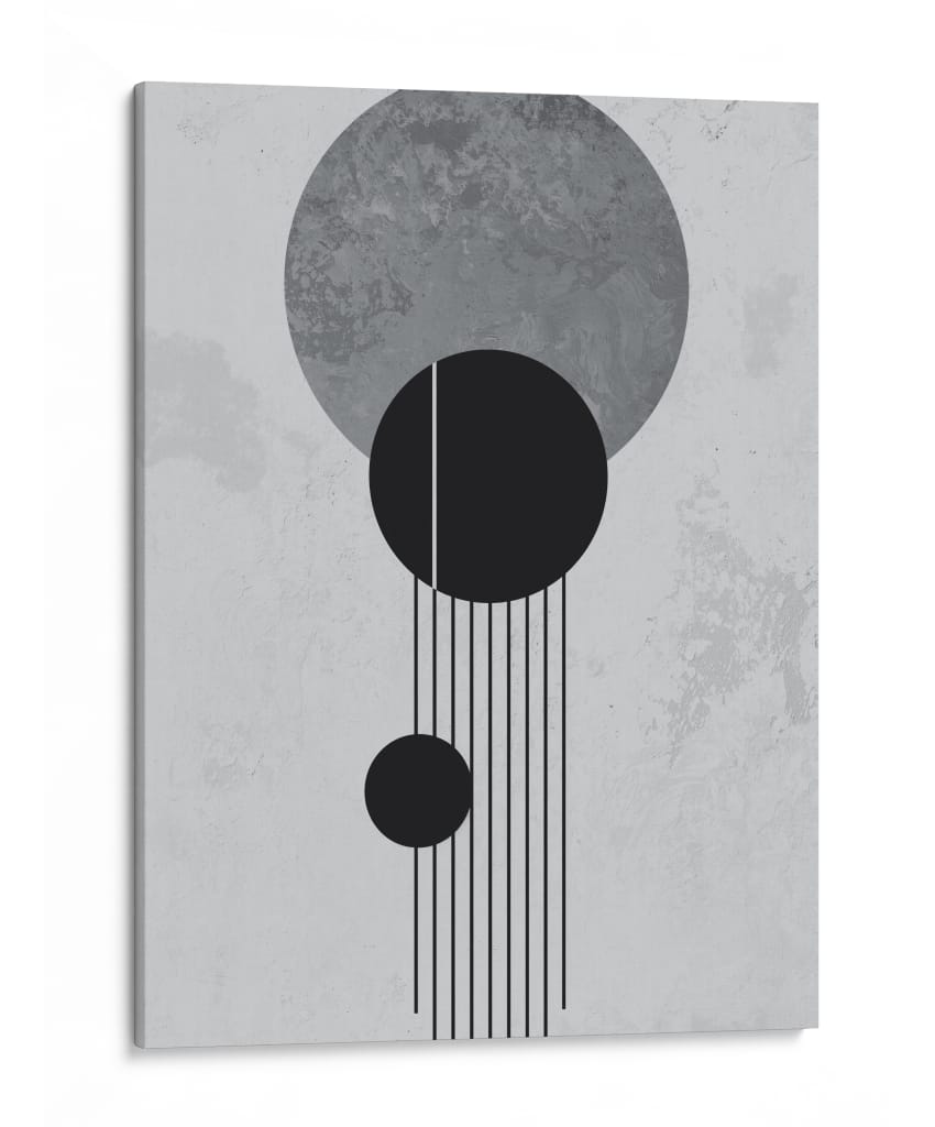 Alineación Gris - Sae Art | Cuadro decorativo de Canvas Lab