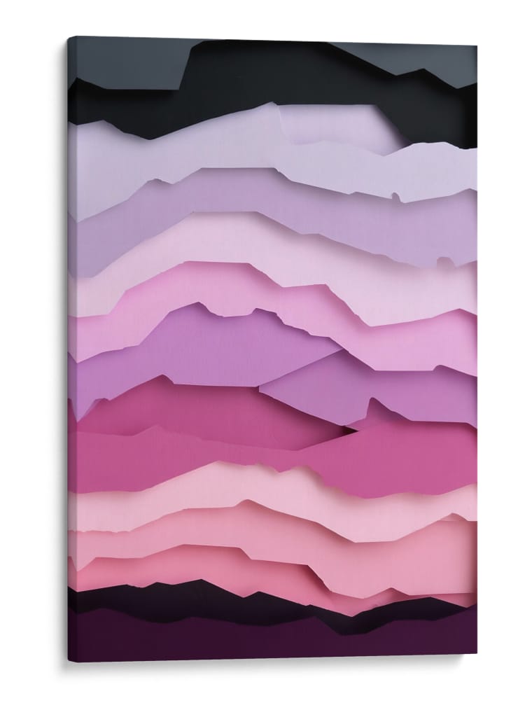 Texturas rosadas - DIEGO D L | Cuadro decorativo de Canvas Lab