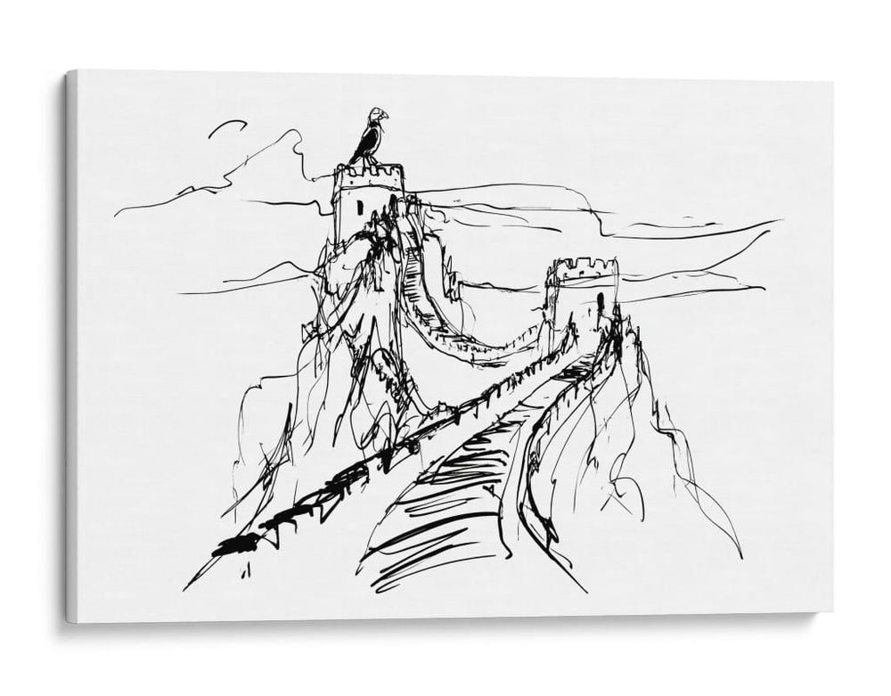 Muralla en tinta - DIEGO D L | Cuadro decorativo de Canvas Lab