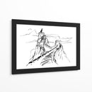 Muralla en tinta - DIEGO D L | Cuadro decorativo de Canvas Lab
