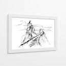 Muralla en tinta - DIEGO D L | Cuadro decorativo de Canvas Lab