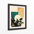Geometría Verde - Sae Art | Cuadro decorativo de Canvas Lab