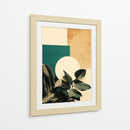 Geometría Verde - Sae Art | Cuadro decorativo de Canvas Lab