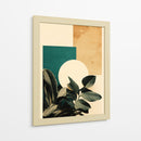 Geometría Verde - Sae Art | Cuadro decorativo de Canvas Lab