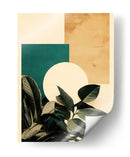 Geometría Verde - Sae Art | Cuadro decorativo de Canvas Lab