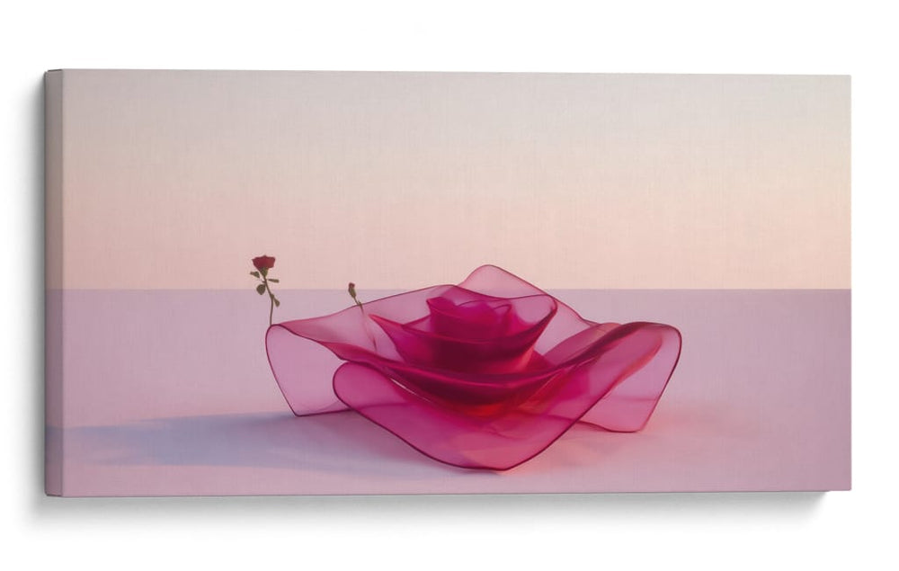 Flor roja - Cecilia Flores | Cuadro decorativo de Canvas Lab