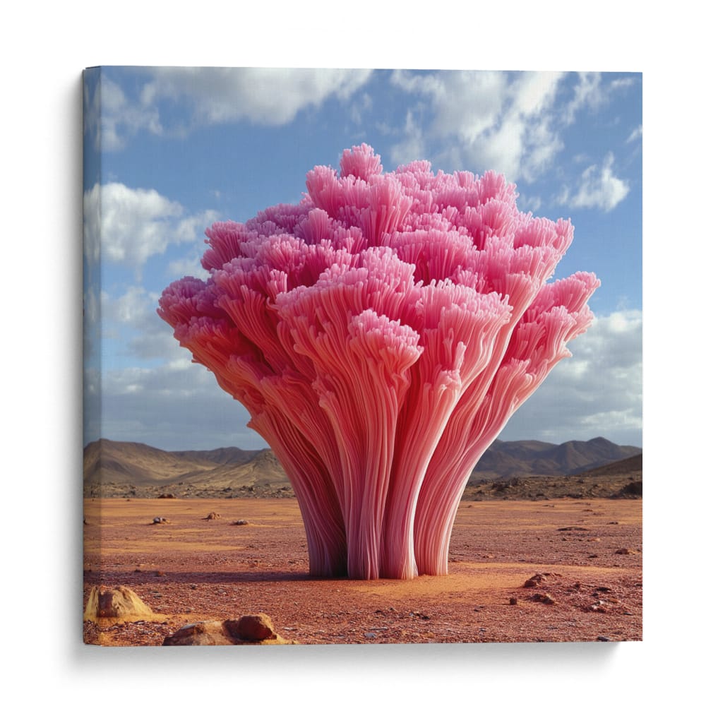 Árbol rosado - Cecilia Flores | Cuadro decorativo de Canvas Lab