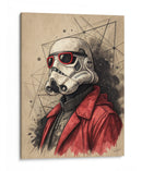 Retrato Stormtrooper - KaleidoArt Creations | Cuadro decorativo de Canvas Lab