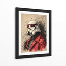 Retrato Stormtrooper - KaleidoArt Creations | Cuadro decorativo de Canvas Lab